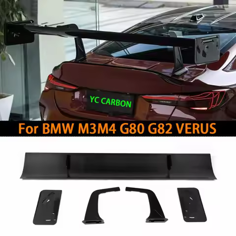 V1X Style Dry Carbon Fiber Swan Neck Rear Spoiler Wing FOR M2 G87 M3 G80 M4 G82 1 sold 100K+ similar