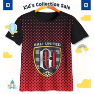 Indo Football Club Kids T-Shirt v9 Indonesian Football Club Shirt for Kids 3D Printing for Ages 1-12