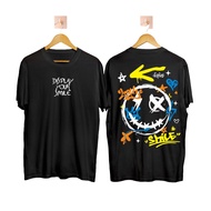 HITAM LOKAL Your Smile Black T-shirt / Local Brand Clothes / Local Brand Clothes / Others / Adult Me