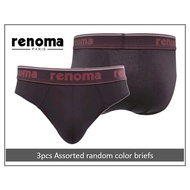 RENOMA PRO-STRETCH Original Three Stretch Men Cotton Spandex Brief (REM3113)