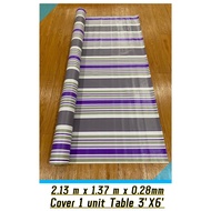 itop Alas Meja 2.13m x 1.37m x 0.28mm Table Cloth Untuk Night Bazaar Pasar Malam