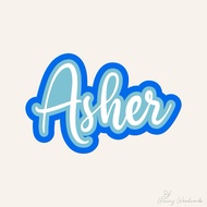 20cm Triple Layered Custom Name Signage