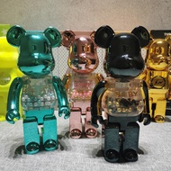 28Cm Bearbrick 400% Action Figure Block Bear Games PVC Street Art Collectible Models Figures Anime Tide Play Model Kids Toys Gifts