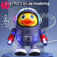JARRED Electric Dance Space Duck, Plastic Interactive Dancing Astronaut Duck Toy, Cute Swinging Danc