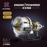 Aviation Engine Engine Model Mobile Phone APP Children Educational DIY Assembly Toy