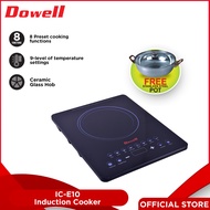 Dowell IC-E10 Induction Cooker Ceramic Glass Hob