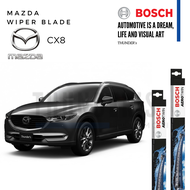 BOSCH Wiper blade ใบปัดน้ำฝน Mazda มาสด้า CX-8 CX8 Aerotwin A399S ไร้โครง 18/24 BOSCH Wiper Blade fo
