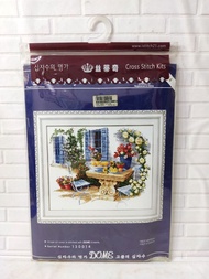 DISKON PAKET SULAM KRISTIK DOME 130014 COURTYARD FLOWERS BUNGA