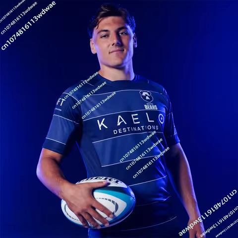 Latest 2026 England New Bristol Bears Rugby Sports Jersey Mens British Rugby Home Quick drying Train