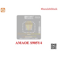 Amaoe Stencil BGA Reballing S905Y4 Amlogic Smart TV Box Stencil Stencil Tin Planting Mold Chipset CP