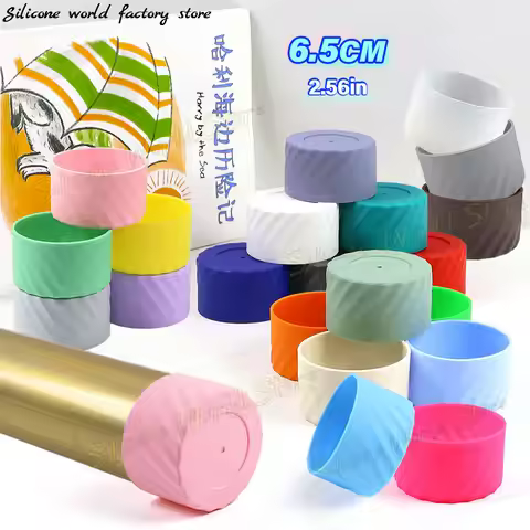 SW 6.5CM Silicone Cup Cover Non-slip Bottom Cup Base 65MM Silica Gel Boot Sleeve Water Bottle Protec