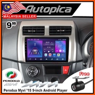 [4GB RAM] Perodua Myvi '15-17 ICON 9" 10" 8257 Octa Core IPS Screen Android Player CarPlay Waze Yout