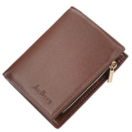 2023 New fashion Men's Wallets casual Leather man purse Classic Vintage Card Holder with Coin Pocket small Zipper wallet for male