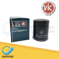 [C-527] VIC Oil Filter Isuzu Crosswind Sportivo, Isuzu DMax, Isuzu Traviz C527