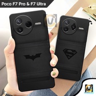 Case poco F7 Pro 5G & poco Latest Ultra 5GF7 2025 Black Motif | SoftCase hp poco F7 Pro 5G & poco Ul