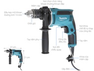 13mm Máy khoan búa 430W Makita M8103B