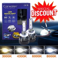 【LIMITED EDITION】 CARWALES LED HEADLIGHT (JPJ OK) H3 H7 880/881 D1/D2/D3/D4