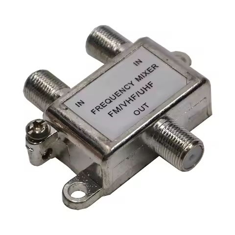 Interference-free receiving combiner dtmb digital ground wave TV FM frequency modulation VHF receivi