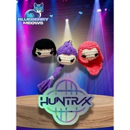 Handmade K-Pop Demon Hunters head keychain