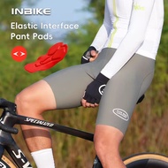 INBIKE New Cycling Bib Shorts Men Summer Elastic Interface Shock Absorption High Elastic Breathable 