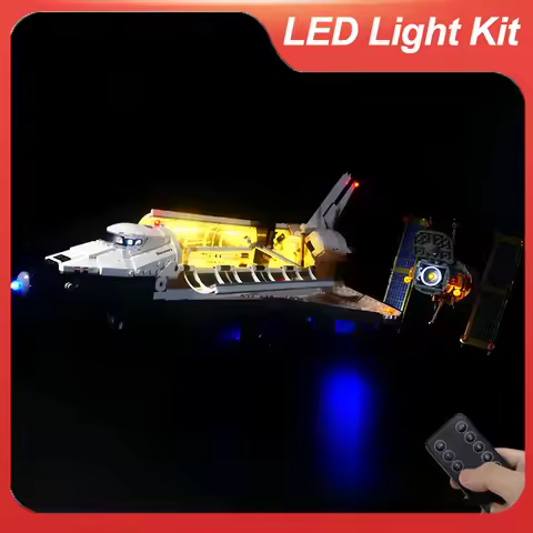 LED Light Set For 10283 NASA Space Shuttle Discovery compatible 63001 (Only LED Light, NOT Include T