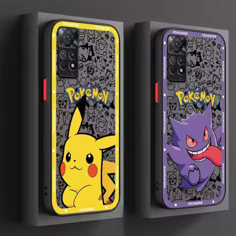 P-Pokemon Phone Case for Redmi Note 7 8 Pro 8T 9 Pro 9S 10 4G 5G 10 11S 10 11 12 13Pro 10Lite 12 13P