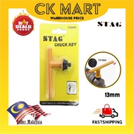 STAG SDS Plus Drill Chuck Adaptor Set &amp; KEY SET 13mm 1/2"Chuck Key for Makita GBH Drill Kepala Gerudi