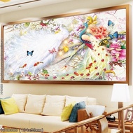 Fully Embroidered Painting of Perfect Marriage - Wealth, Peace - Hoa Khai Phu Quy HH0883(194*96)