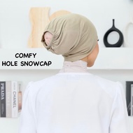 SNOW CAP INDONESIA KAIN COTTON PREMIUM,AYLA SNOW CAP CCOMFY HOLE,