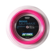 YONEX Badminton String BG66 Ultimax 200M Roll/BG66UM-2