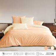 ibed ชุดผ้าปูที่นอนครบเซ็ท Softex - PANTONE COLLECTION 2024 (Peach Fuzz) - 3.5 ฟุต5 ฟุต6 ฟุต