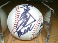 貳拾肆棒球--日本職棒名將池山隆寬親筆簽名球NPB實際比賽用球