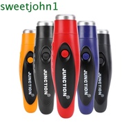 SWEETJOHN Electric Whistle, Trisyllabic High Decibel Sports Events Whistle, Professionalism Electronic Fitness Equipment Game Training Electronic Whistle