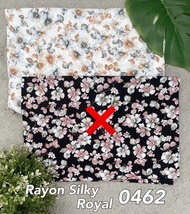 Kain Rayon Royal Silky 0462 (per 0.5Meter) Kain Rayon Silky Royal Premium
