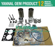 High Quality 2TNE68 Overhaul Repair Kit For Yanmar Engine B08-3 VIO10 PC03-2 Excavator T119265-22601