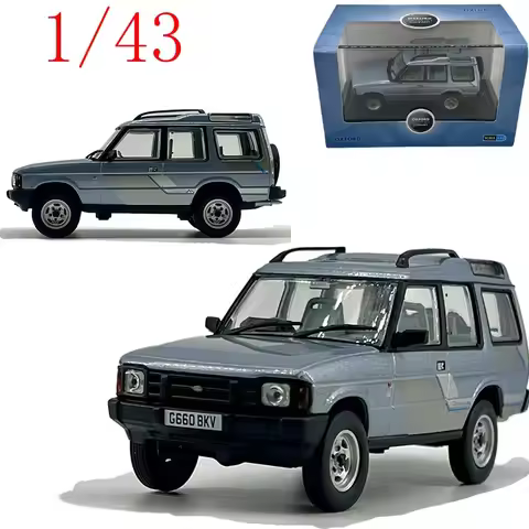 ‌Oxford Diecast 1:43 Scale Land Rover Discovery Series 1 4x4 Model Alloy Car Model Toys for Boys Gif