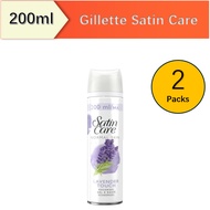 [Bundle of 2] Gillette Venus Satin Care Shave Shaving Gel Normal Lavende