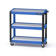 Tool Cart Multifunctional Rolling Organizer High Wear Durability Portable Storage Trolley Workshop G