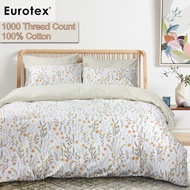 Eurotex, 1000 Thread Count 100% Cotton, Fitted Bedsheet Set / Bedset - Loft Living Evangelin