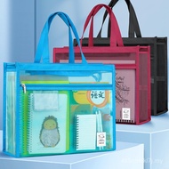 Beg Seni A3 Beg Fail Besar 8K Beg Simpanan Pegang Tangan Jaring Lutsinar Beg Bimbingan Zip Beg Lukis