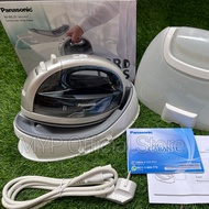 Setrika Uap Tanpa Kabel Panasonic Cordless Iron Steam NI-WL41 VSR dan NI-WL31 900 Watt Original Stea