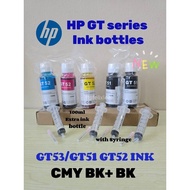 (NEW) HP GT53 GT52 GT51 XL compatible refill ink Bottle 100ml for HP Smart Tank HP ink tank