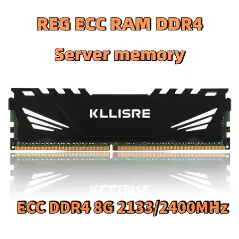 Used ECC Memória DDR4 8GB Server memory 2133 2400MHz REG ECC Ram