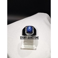 AMERICAN STAR BLUE 6 STAR MINIMALIST GEMSTONE RING