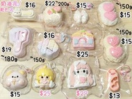 Squishy食品級捏捏🩷大量贈品💝🎁粉色系+新手感🍨🍦‼️小櫻，婚紗hello kitty