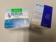 Refresh Plus Single-use Lubricant Eye Drops 0.4 ml X 30s/亮視滋潤滴眼液 0.4 ml X 30 支裝 EXP 20241126