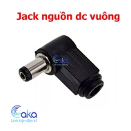 Dedicated 90 degree perpendicular dc power jack 5.5x2.1mm jack