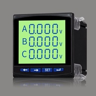 Smart Digital Three-Phase Current Voltage Meter LCD High Precision Analog Output Switch Quantity Out