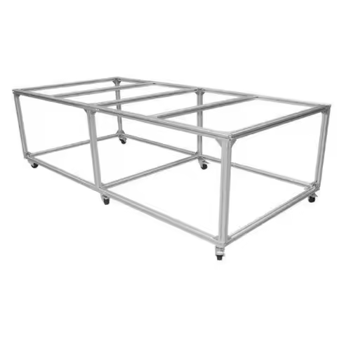 T-slot extrusion aluminum custom industrial workbench 4040 3030 aluminum profile extrusion line work