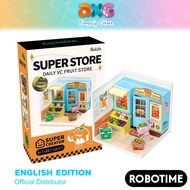 Robotime Rolife Super Creator Store Daily VC Fruit Store (DW003) Plastic DIY Miniature House